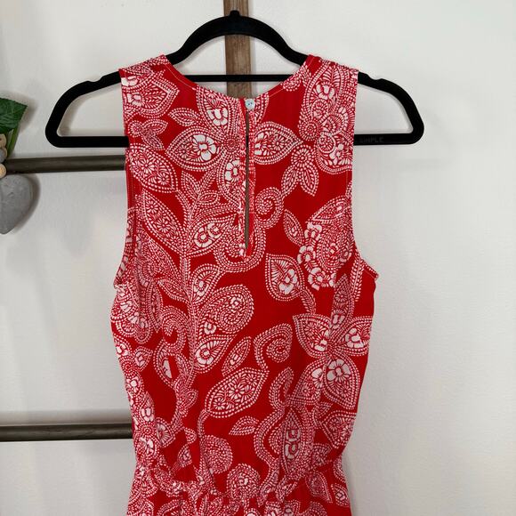 Show Me Your Mumu Riri Aquarius Red Paisley Jumper Size Medium - Picture 6 of 9